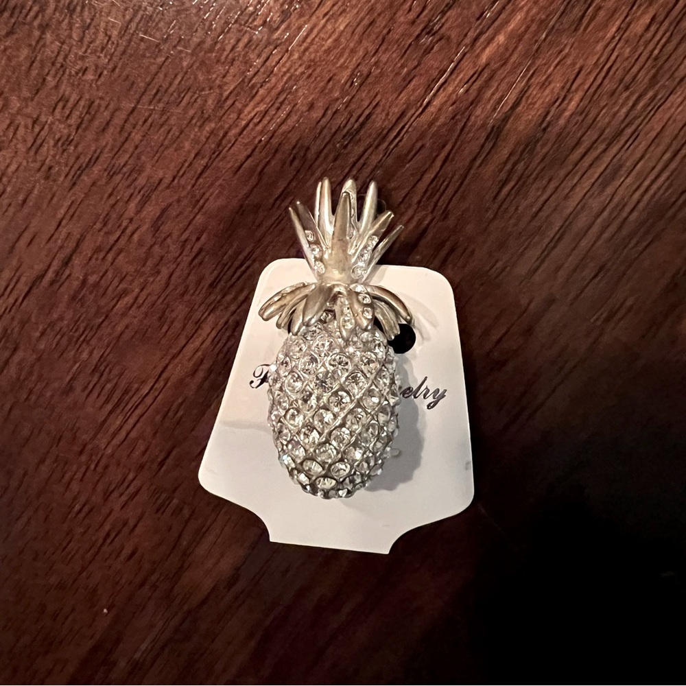 Pineapple Brooch - image 1
